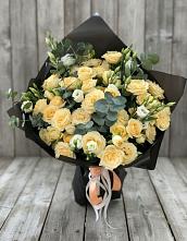Букет цветов из:  Розы и Лизиантусы #REPLACE_PRED# Усть-Ордынске