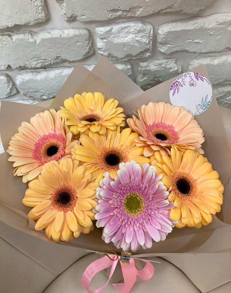 Букет цветов из: Герберы в Усть-Ордынске