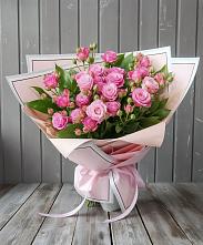 Букет Розовый кустик в Усть-Ордынске