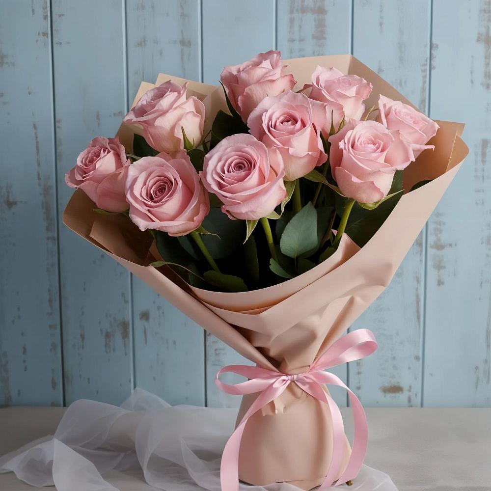 Букет цветов из: Розы в Усть-Ордынске