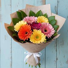 Букет цветов из:  Герберы #REPLACE_PRED# Усть-Ордынске