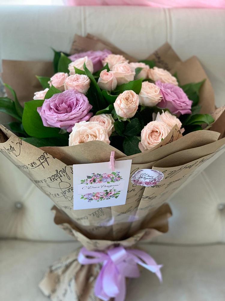 Букет цветов из: Розы в Усть-Ордынске