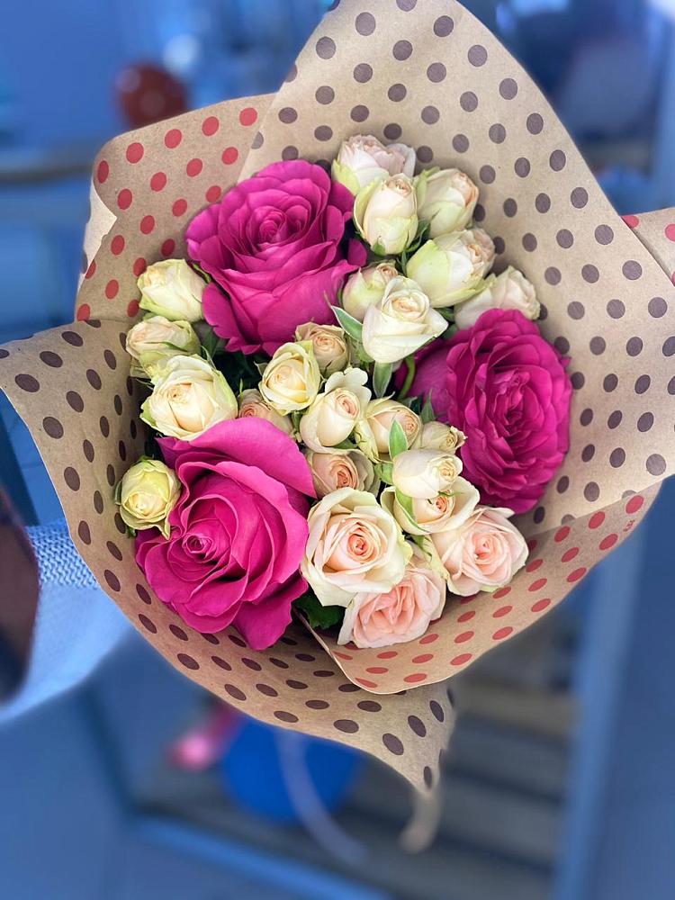 Букет цветов из: Розы в Усть-Ордынске