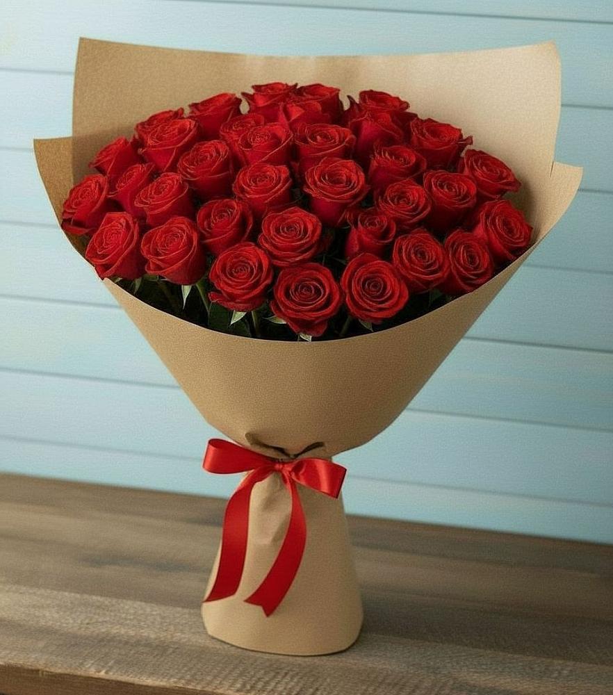 Букет Красные розы Милано в Усть-Ордынске