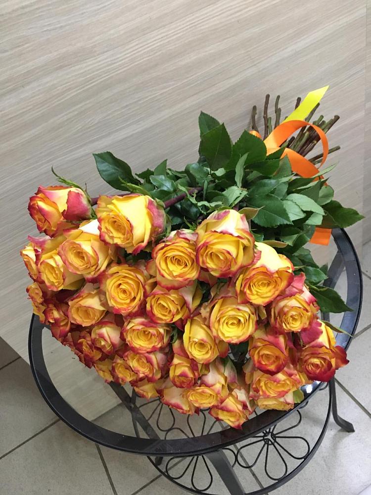 Букет Желтые розы в Усть-Ордынске