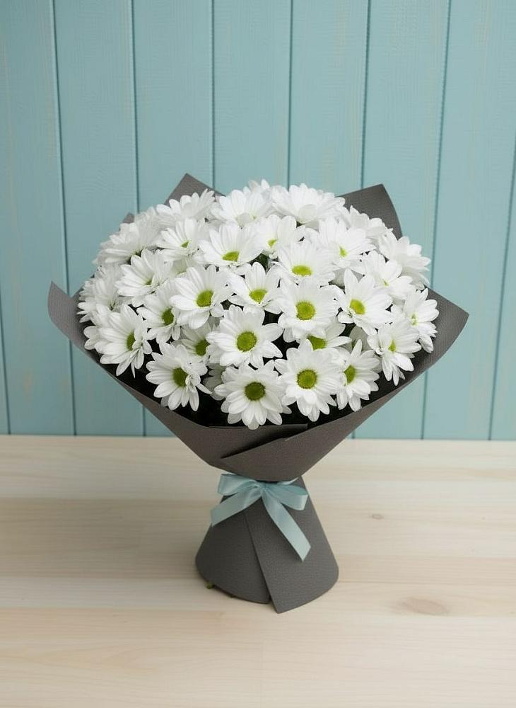 Букет цветов из: Хризантемы в Усть-Ордынске