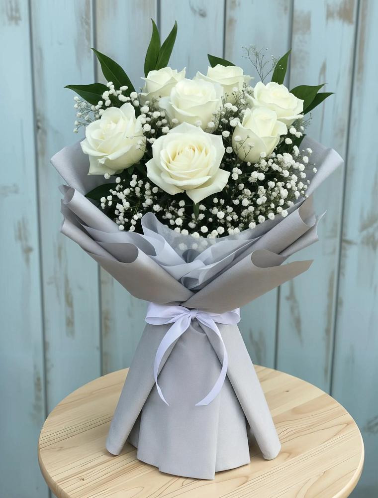 Букет цветов из: Розы в Усть-Ордынске