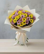 Букет цветов из:  Хризантемы #REPLACE_PRED# Усть-Ордынске