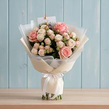 Букет цветов из:  Розы #REPLACE_PRED# Усть-Ордынске