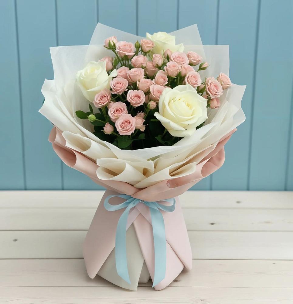 Букет цветов из: Розы в Усть-Ордынске