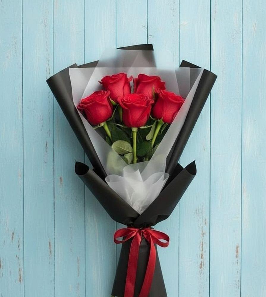 Букет цветов из: Розы в Усть-Ордынске